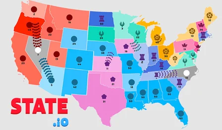 State.io — play on 𝐏𝐥𝐚𝐲𝐠𝐚𝐦𝐚 (by AzurGames) Preview