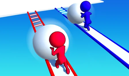 Snow Chase — play on 𝐏𝐥𝐚𝐲𝐠𝐚𝐦𝐚 (by Lobster Games) Preview