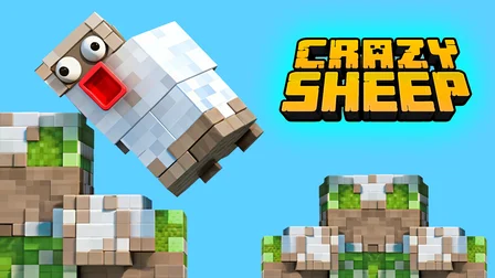 Crazy Sheep — play on 𝐏𝐥𝐚𝐲𝐠𝐚𝐦𝐚 (by Andrey Melnikov) Preview