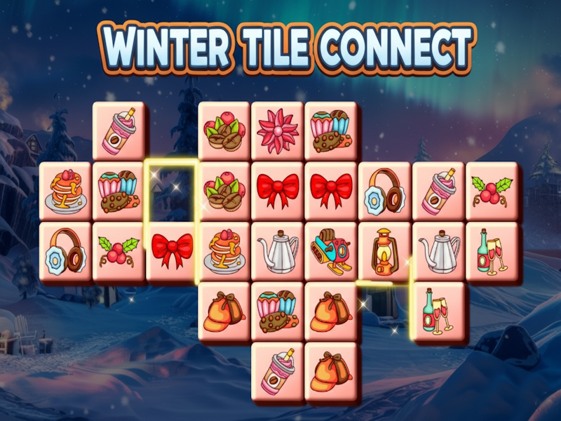 Winter Tile Connect 🕹️ Play online on SGameS Preview
