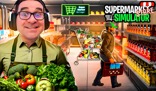 SuperMarket Store Simulator — play on Playgama (by GY-GY Games) Preview