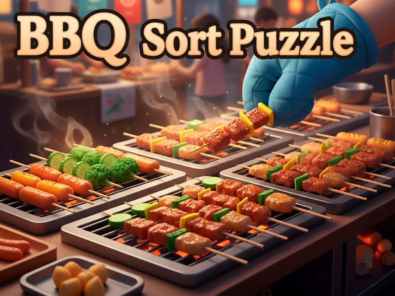 BBQ Sort Puzzle 🕹️ Play online on SGameS Preview
