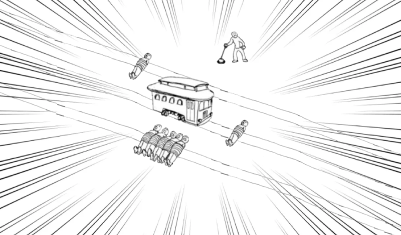 Trolley Problem — play on Playgama (by Ovaness Sargsyan) Preview