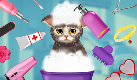 Cat Makeover ASMR — play on Playgama (by SAMSA SQUAD) Preview